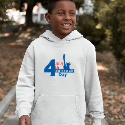 4th Of July Independence Day. Hoodie -Image by Shutterstock