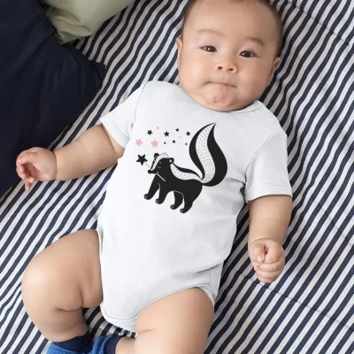 Skunk With A Star Wand Bodysuit -Image by Shutterstock