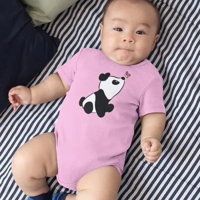 Cute Baby Panda Bodysuit -Image by Shutterstock