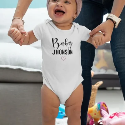 Baby Name Bodysuit -Custom Designs
